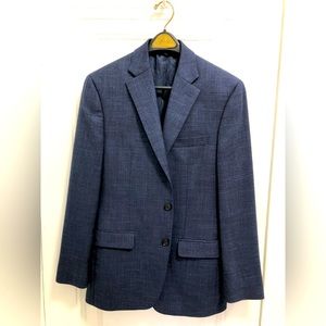 Ralph Lauren Navy plaid blazer